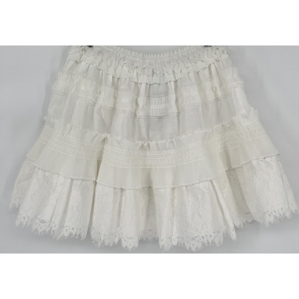 Mable Skirt Elastic Waist  Mini Skirt Size Medium (8-b49) - Picture 2 of 7